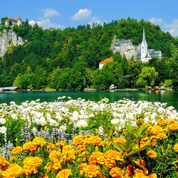 Jigsaw puzzle: Lake Bled Slovenia