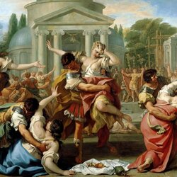 Jigsaw puzzle: The abduction of the Sabine women