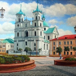 Jigsaw puzzle: Attractions Grodno