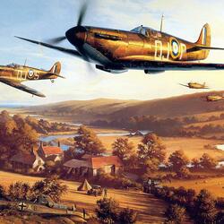 Jigsaw puzzle: Battle of Britain, 1940