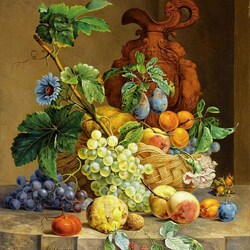 Jigsaw puzzles on topic «Fruit still life»