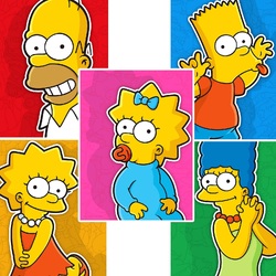 Jigsaw puzzles on topic «The Simpsons»