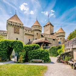 Jigsaw puzzle: Chillon Castle