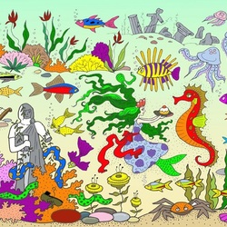 Jigsaw puzzle: Sea world