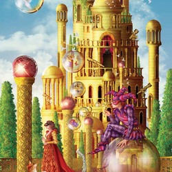 Jigsaw puzzle: Castle golden
