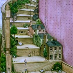 Jigsaw puzzle: Stairs