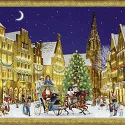 Jigsaw puzzle: Christmas in the city