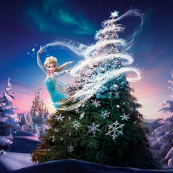 Jigsaw puzzle: Christmas for Elsa
