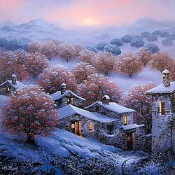 Jigsaw puzzles on topic «Winter landscape»