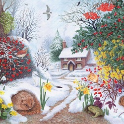 Jigsaw puzzle: Who wintered how