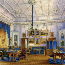 Jigsaw puzzle: Alexander II's blue cabinet