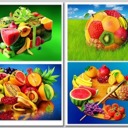 Jigsaw puzzle: Fruit fantasy