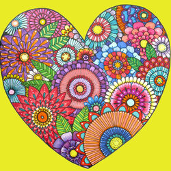 Jigsaw puzzle: Heart of spring