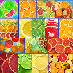 Jigsaw puzzle: Citruses