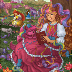 Jigsaw puzzle: Lady Lovely Curls