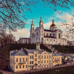 Jigsaw puzzle: View of the city of Vitebsk