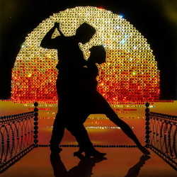 Jigsaw puzzle: Tango on the pier