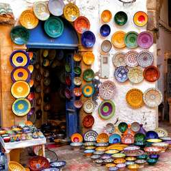 Jigsaw puzzle: Traveling in Morocco