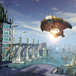 Jigsaw puzzle: City of the future