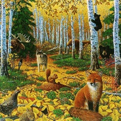 Jigsaw puzzle: Autumn time
