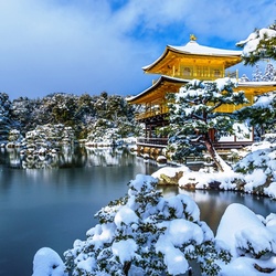 Jigsaw puzzle: Winter in Japan