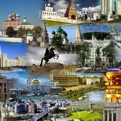 Jigsaw puzzle: Cities of Russia