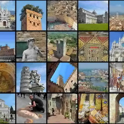 Jigsaw puzzle: Northern Italy cities