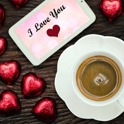 Jigsaw puzzle: Coffee with love