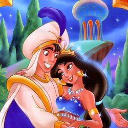 Jigsaw puzzle: In the magic garden of Agrabah