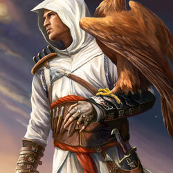 Jigsaw puzzle: Altair ibn La-Ahad and the golden eagle