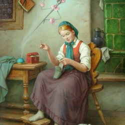 Jigsaw puzzles on topic «Household painting»