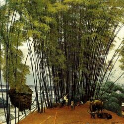 Jigsaw puzzle: By the bamboo grove