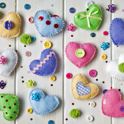 Jigsaw puzzle: Heart pads