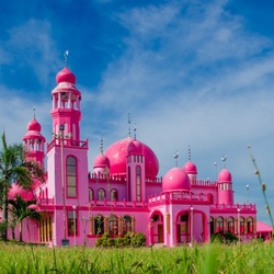 Jigsaw puzzle: Pink Mosque