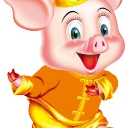 Jigsaw puzzle: Funny pig
