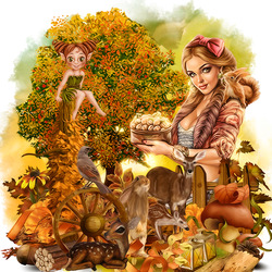 Jigsaw puzzle: Forest dwellers