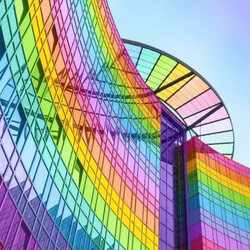 Jigsaw puzzle: Rainbow house