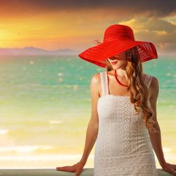 Jigsaw puzzle: Girl in red hat