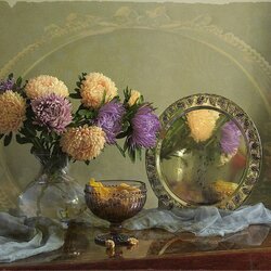 Jigsaw puzzle: Photo still life with a bouquet