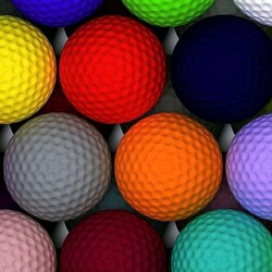 Jigsaw puzzle: Colorful balls