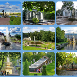 Jigsaw puzzle: Fountains of Peterhof