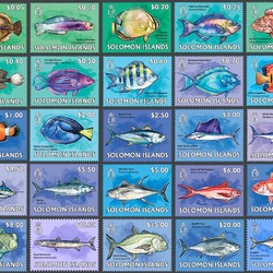 Jigsaw puzzle: Pacific fish