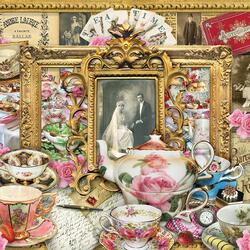 Jigsaw puzzle: Tea for two