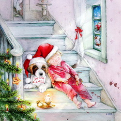 Jigsaw puzzle: We are waiting for Santa