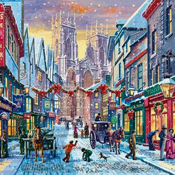 Jigsaw puzzle: Christmas in York