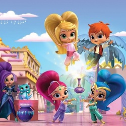 Jigsaw puzzle: Shimmer and Shine