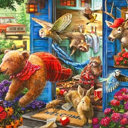 Jigsaw puzzle: Thieves