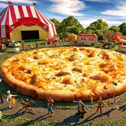Jigsaw puzzle: Circus with cheese