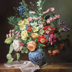 Jigsaw puzzles on topic «Flower still life»