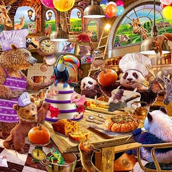 Jigsaw puzzle: Chef